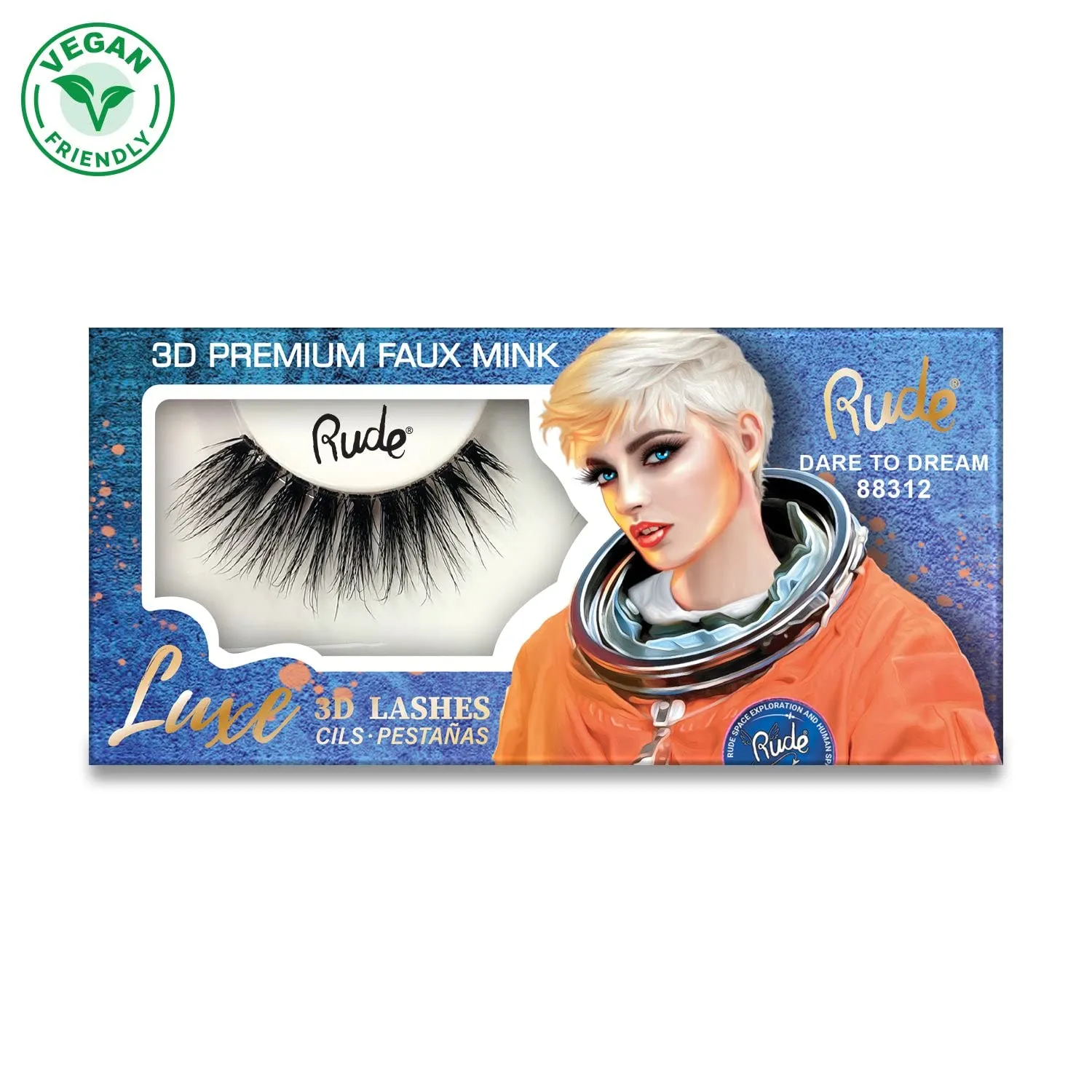 Rude - Luxe 3D Premium Faux Mink Lashes - Dare To Dream