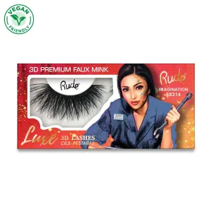 Rude - Luxe 3D Premium Faux Mink Lashes - Imagination