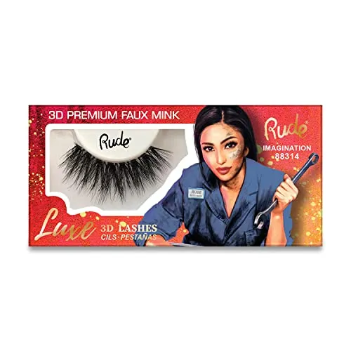 Rude - Luxe 3D Premium Faux Mink Lashes - Imagination