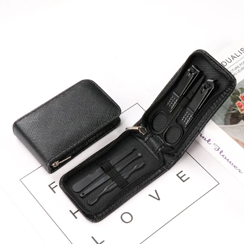 Set of 6-Piece Manicure Nail Beauty Tool Set Advanced Nail Clippers Nail Scissors