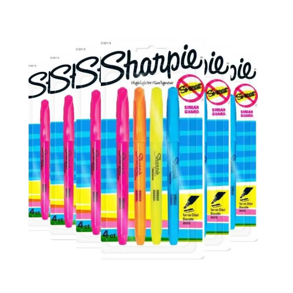 Sharpie Pocket Accent Highlighters  4 ct -  48 pack