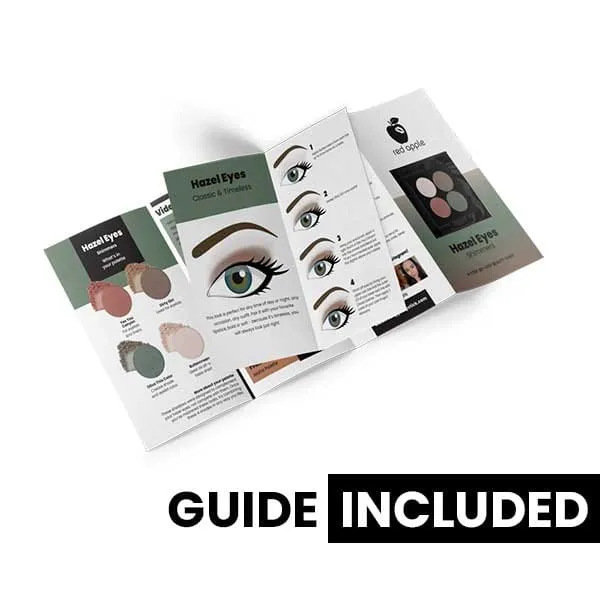 Shimmer Eye Shadow Palette for Hazel Eyes