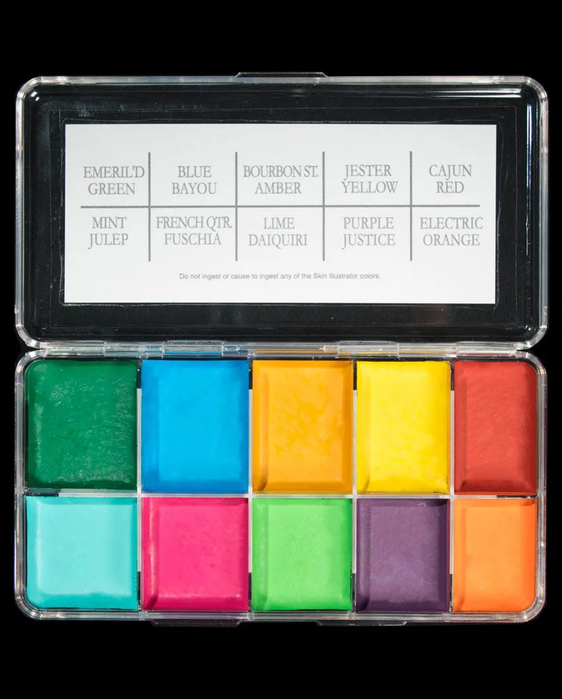 Skin Illustrator Mardi Gras Palette