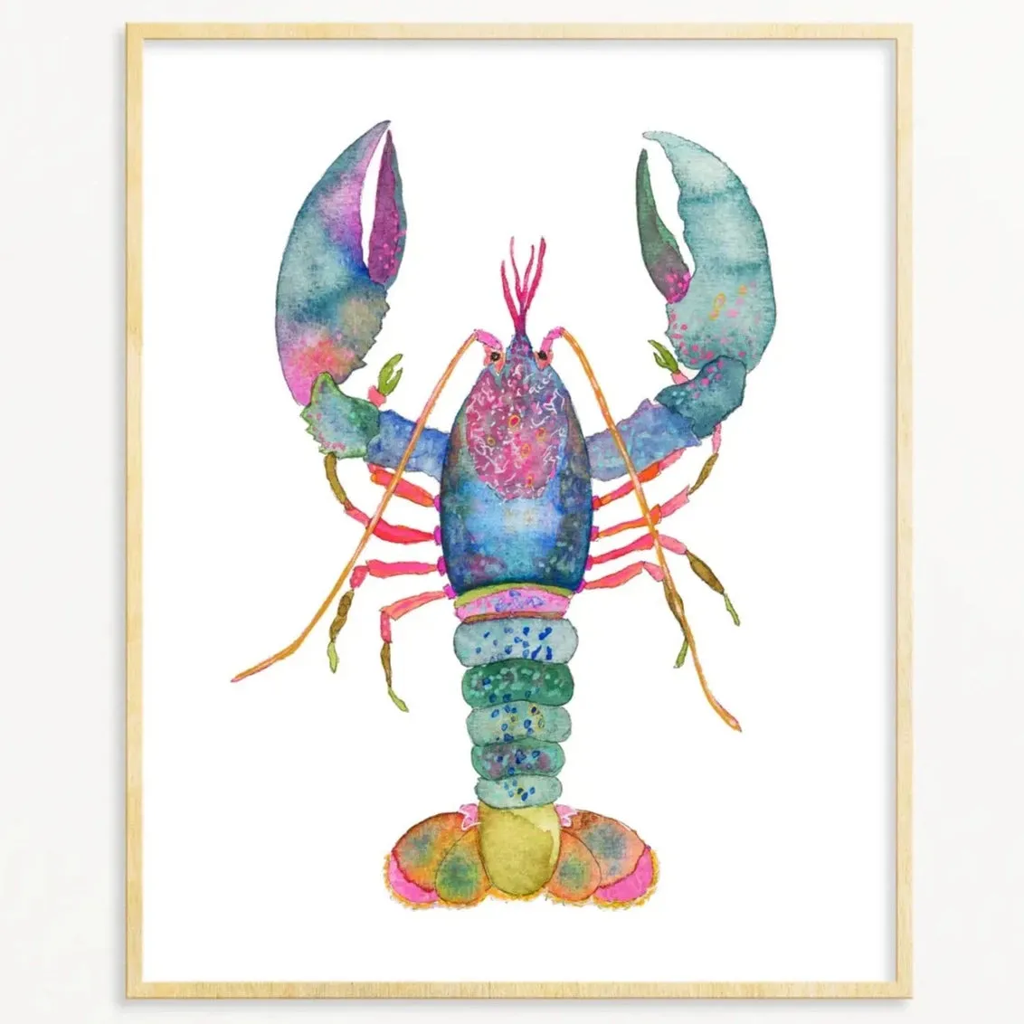 Snoogs & Wilde Art Print ~ Lobster