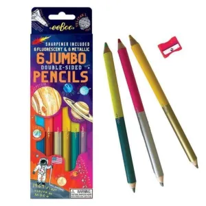 Solar System 6 Jumbo Double Pencils