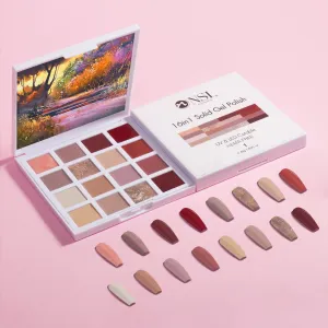 Solid Gel Polish 16in1 Colour Palette
