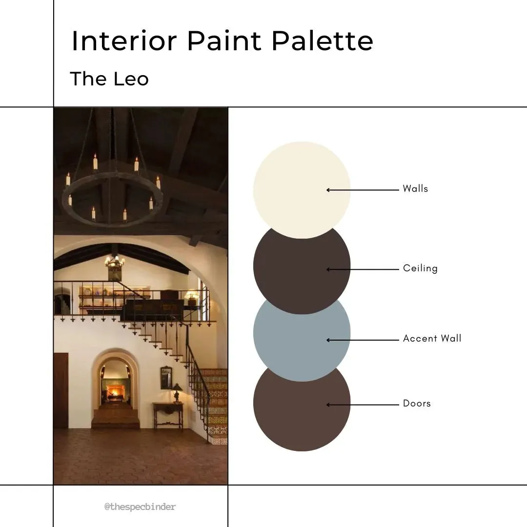 The Leo Interior Paint Palette