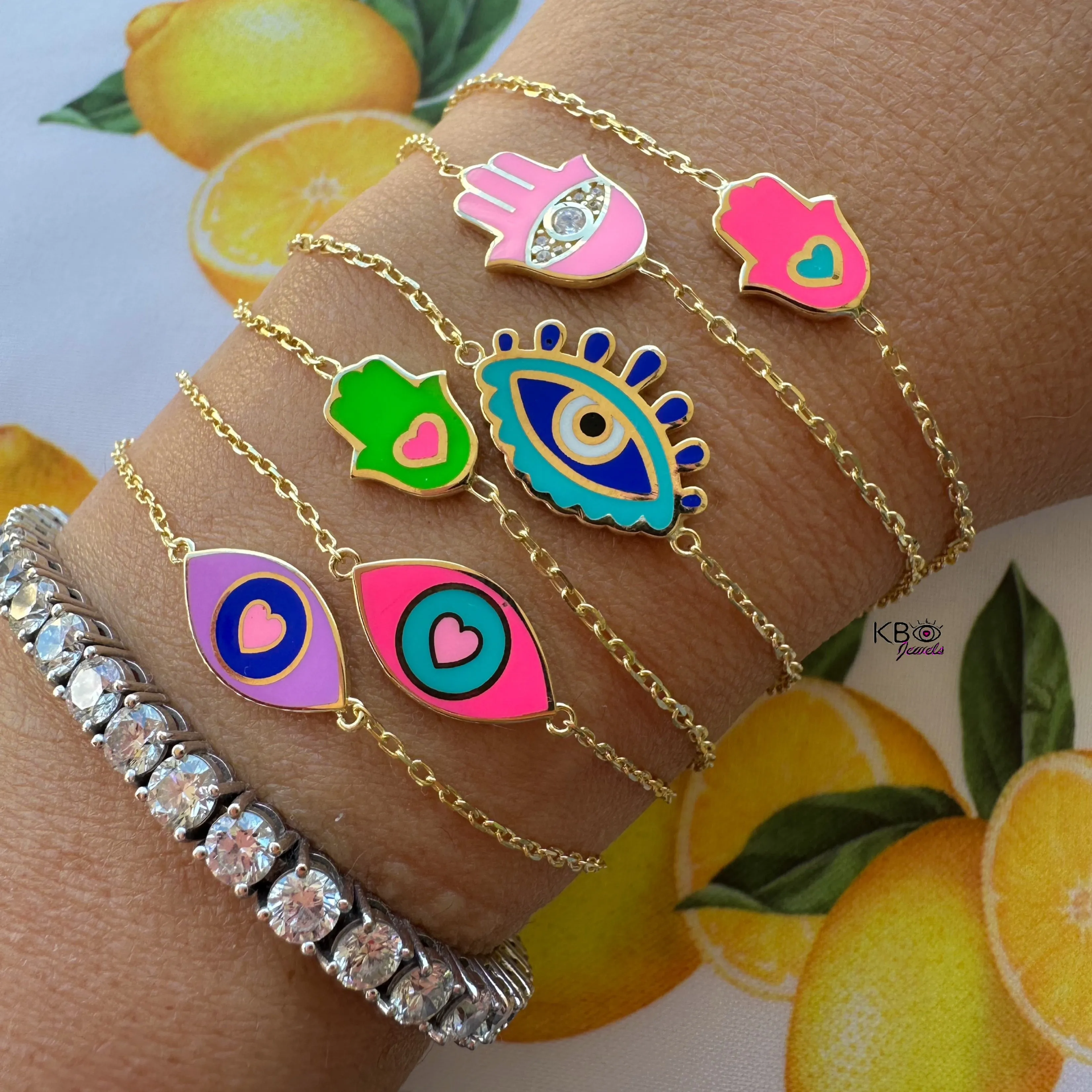 Valery lucky eye bracelet