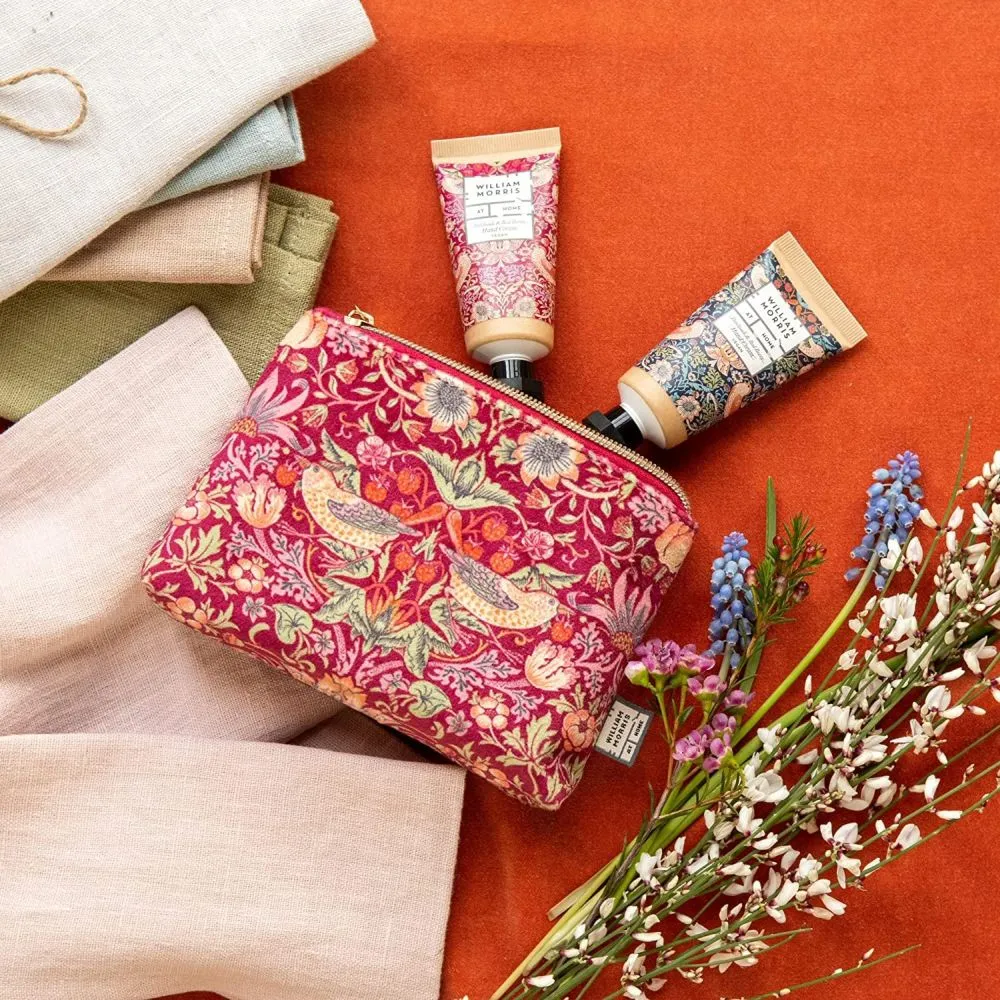William Morris at Home 30ml Patchouli & Red Berry Hand Care Duo Bag Set
