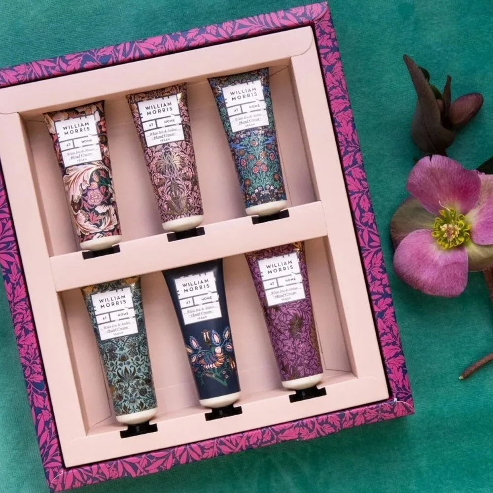 William Morris At Home Dove & Rose Hand Care (Set of 6)