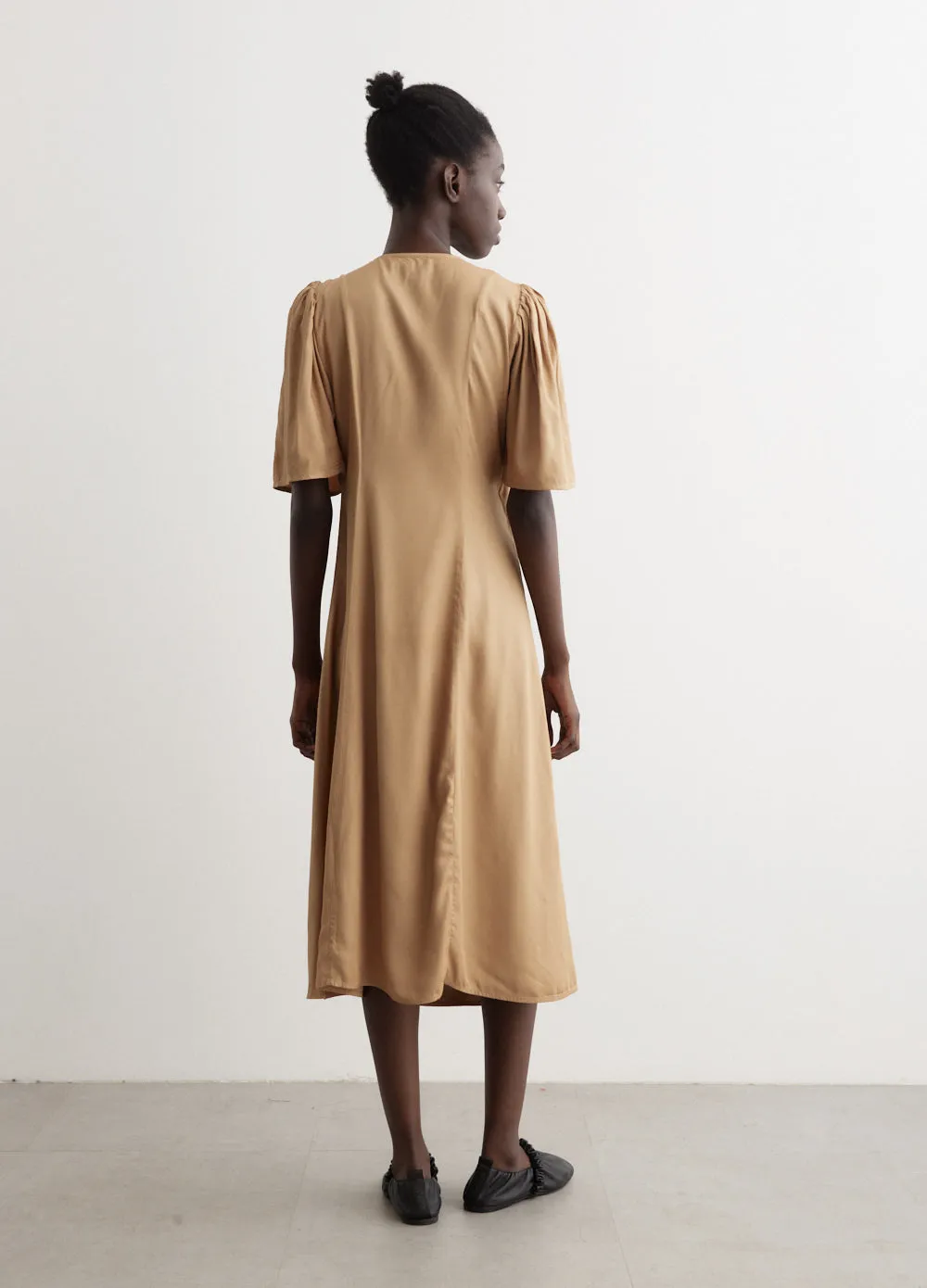 Wrap Midi Dress