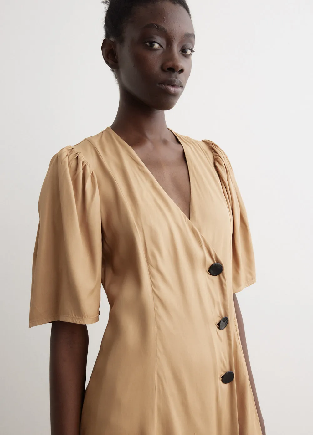 Wrap Midi Dress