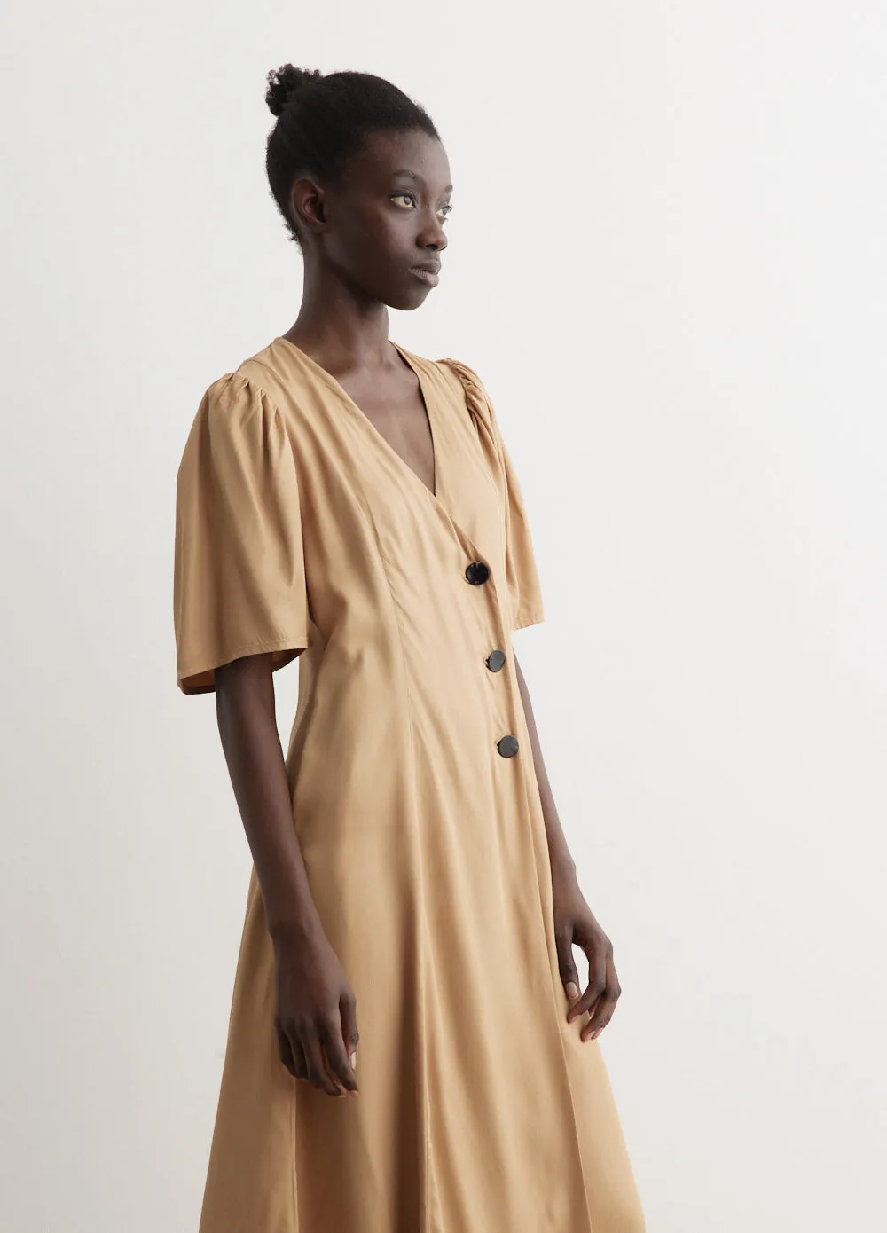 Wrap Midi Dress