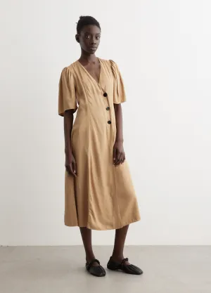 Wrap Midi Dress