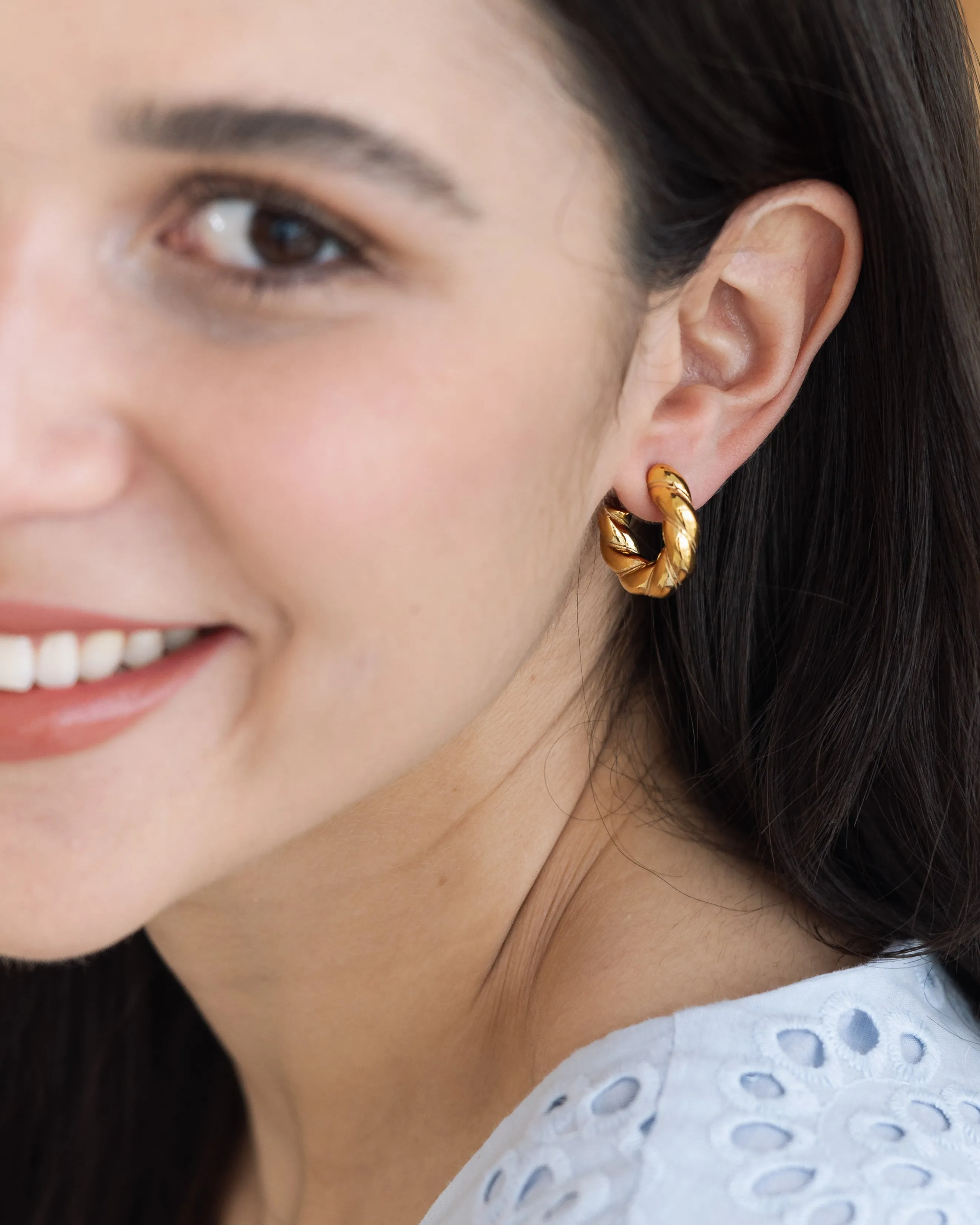 Zefy Hoop Earrings