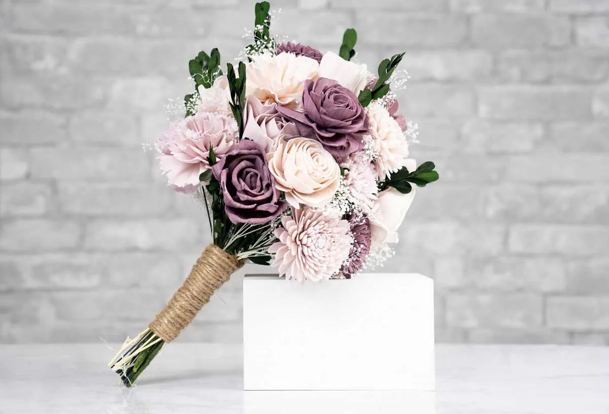 Zen Garden Bridesmaid Bouquet