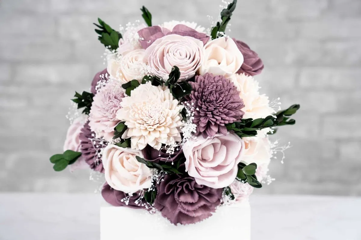 Zen Garden Bridesmaid Bouquet